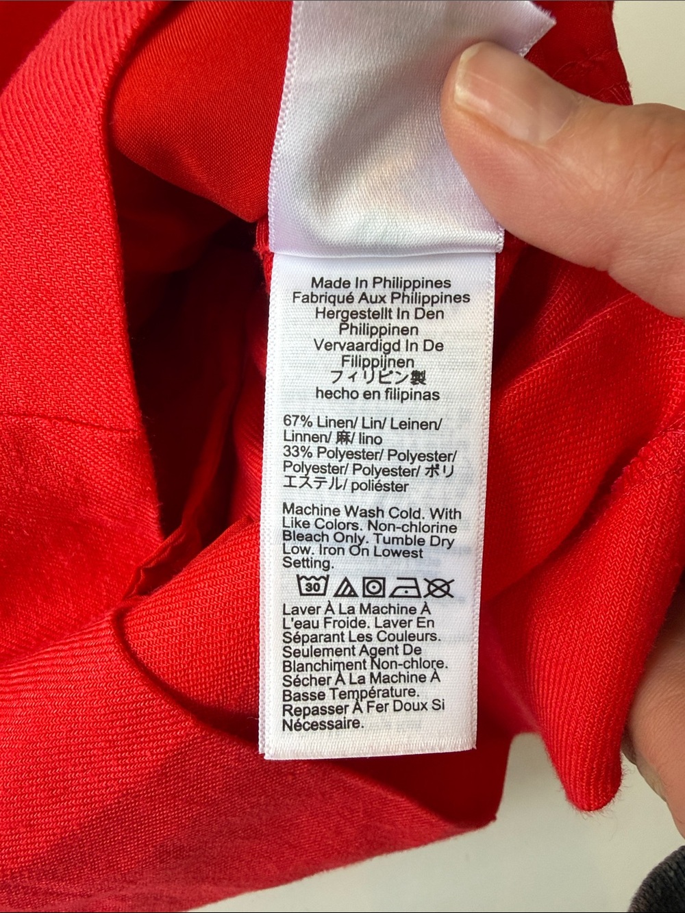 J. Crew Red High-Waist Pleated Tailored Shorts - Picture 4 of 6